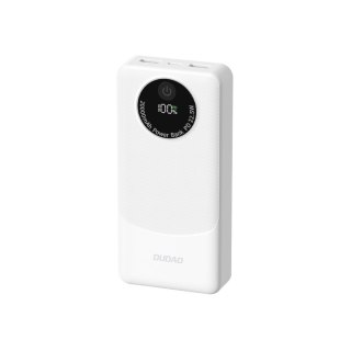 Powerbank K12 10000mAh USB-A USB-C PD22.5W - biały