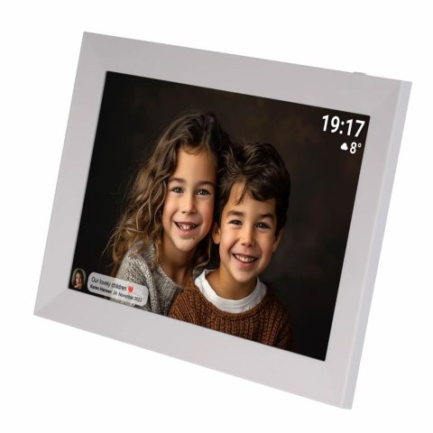 Ramka cyfrowa do zdjęć PFF-1012WMK2 10.1'' 16 GB microSD Wi-Fi - biała Ramka cyfrowa do zdjęć PFF-1012WMK2 10.1'' 16 GB microSD Wi-Fi - biała