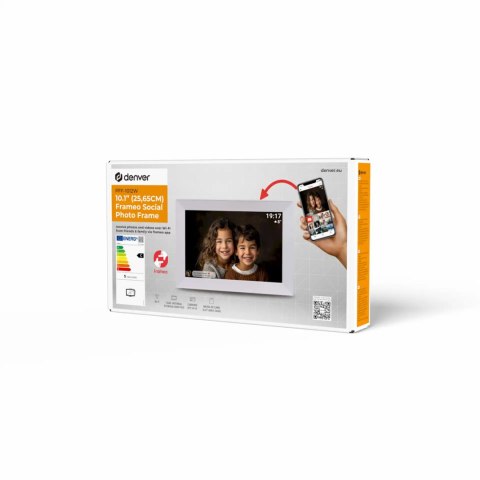 Ramka cyfrowa do zdjęć PFF-1012WMK2 10.1'' 16 GB microSD Wi-Fi - biała Ramka cyfrowa do zdjęć PFF-1012WMK2 10.1'' 16 GB microSD Wi-Fi - biała
