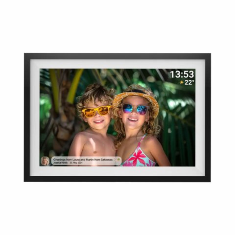 Ramka cyfrowa do zdjęć PFF-1016 10.1'' 16 GB microSD Wi-Fi - czarna