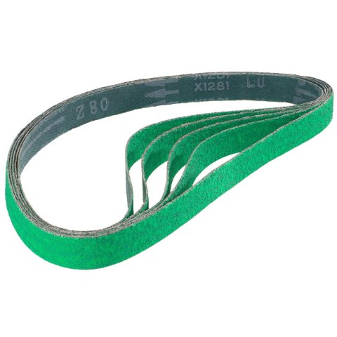 Pasy taśmy ścierne szlifierskie bezkońcowe 20 x 760 mm ziarnistość 80 MSW 5 szt. Pasy taśmy ścierne szlifierskie bezkońcowe 20 x 760 mm ziarnistość 80 MSW 5 szt.