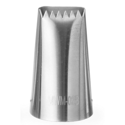 Końcówka tylka do rękawa cukierniczego do dekoracji WSTĄŻKA 16x2mm - HENDI 551288 Końcówka tylka do rękawa cukierniczego do dekoracji WSTĄŻKA 16x2mm - HENDI 551288