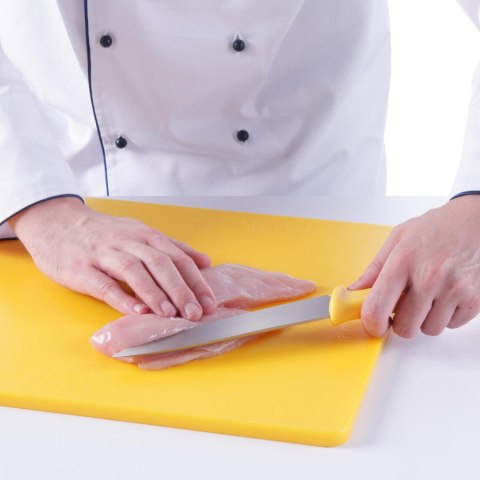 Nóż do filetowania drobiu HACCP 300mm - żółty - HENDI 842539 Nóż do filetowania drobiu HACCP 300mm - żółty - HENDI 842539