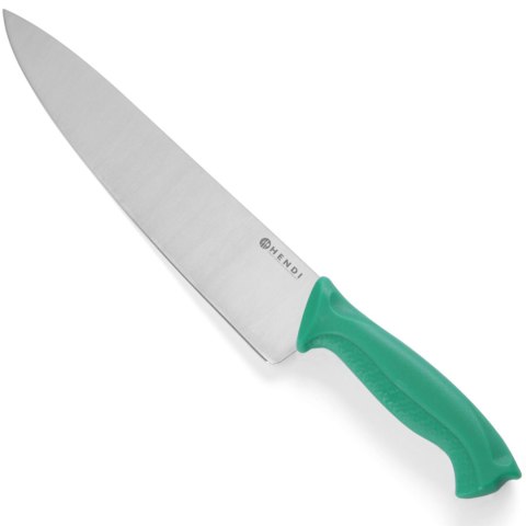 Nóż kucharski do warzyw i owoców HACCP 385mm - zielony - HENDI 842713 Nóż kucharski do warzyw i owoców HACCP 385mm - zielony - HENDI 842713