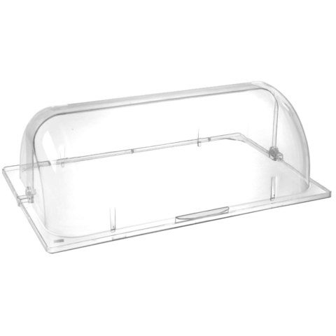 Pokrywa pokrywka przezroczysta otwierana ROLLTOP do tacy GN 1/1 Pokrywa pokrywka przezroczysta otwierana ROLLTOP do tacy GN 1/1